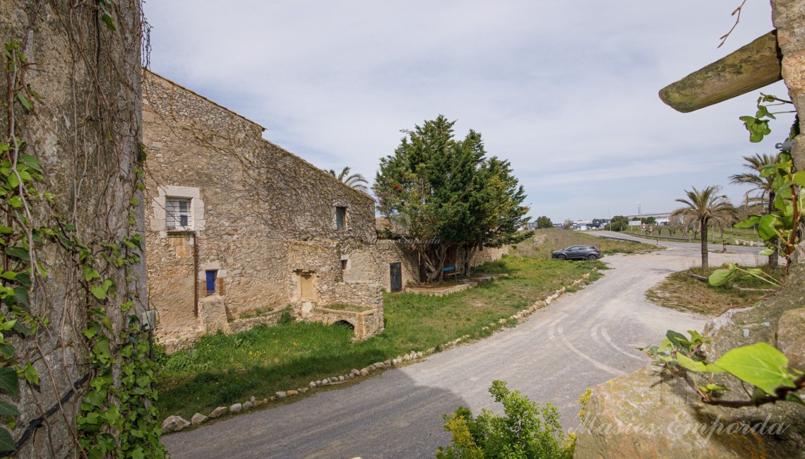 Vistas de la masía