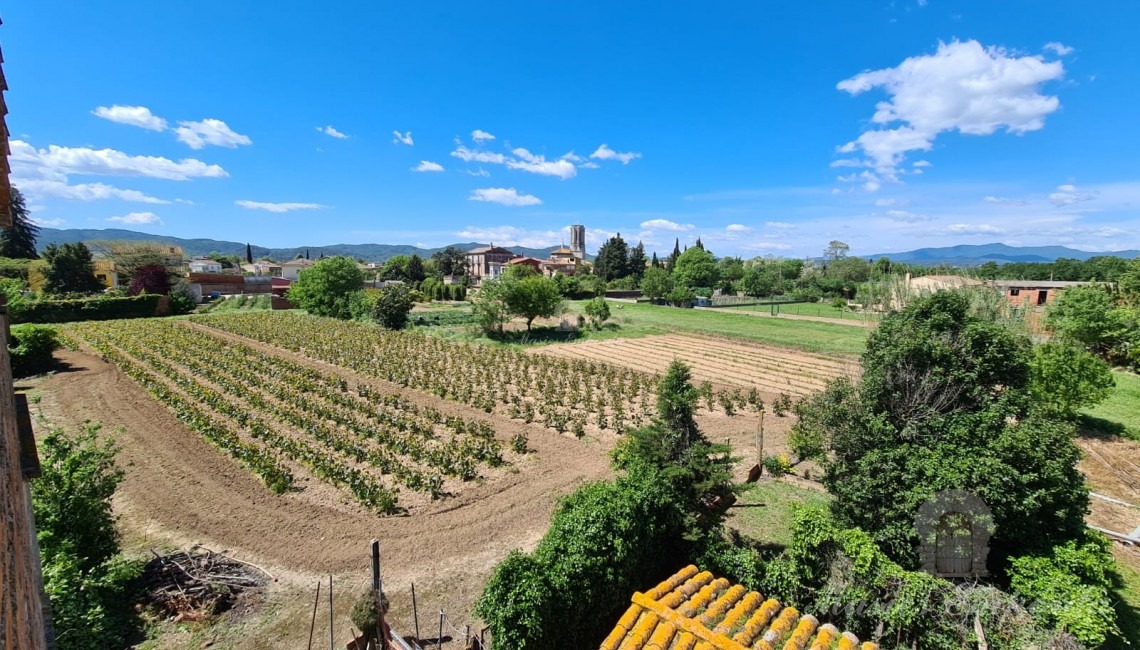 Vista desde la buhardilla 