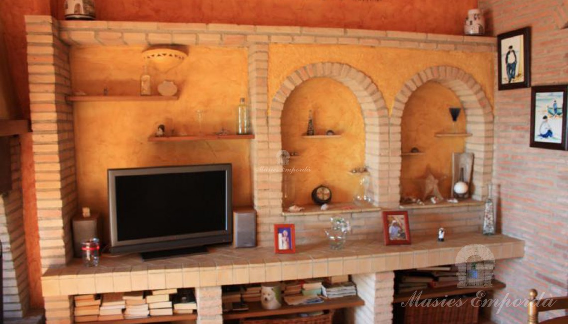 Detalle de comedor salón de la cocina 
