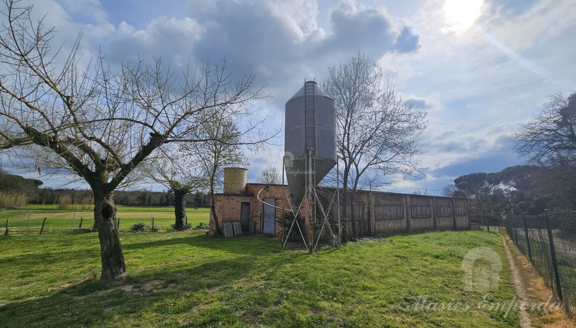 Vista de las cuadras 