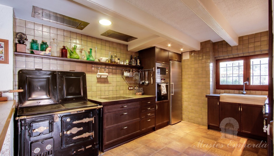 Cocina de la masía