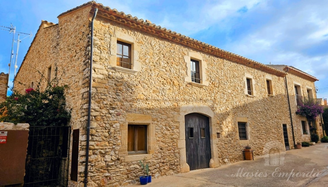 Fachada de la casa 