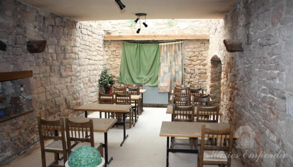 Comedor de la masía de la planta baja