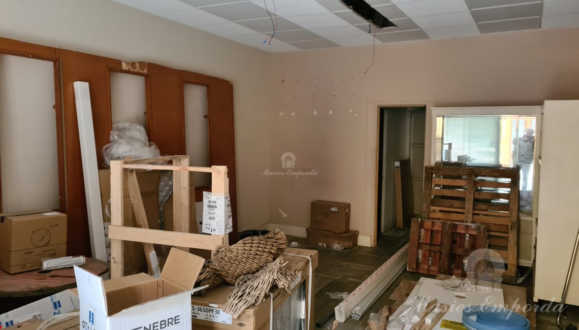 One of the ground floor premises