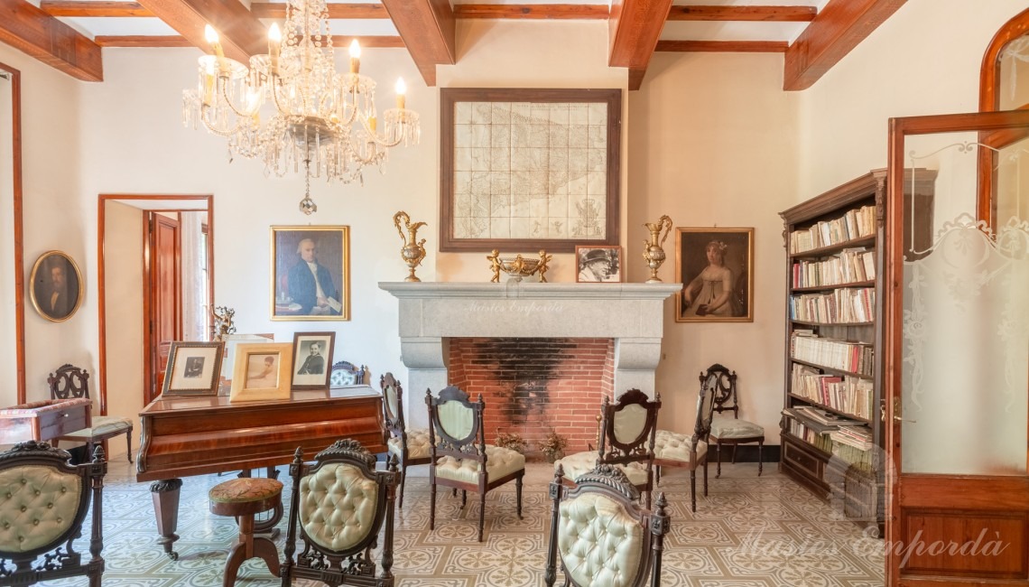 Salón de estar de la segunda planta 
