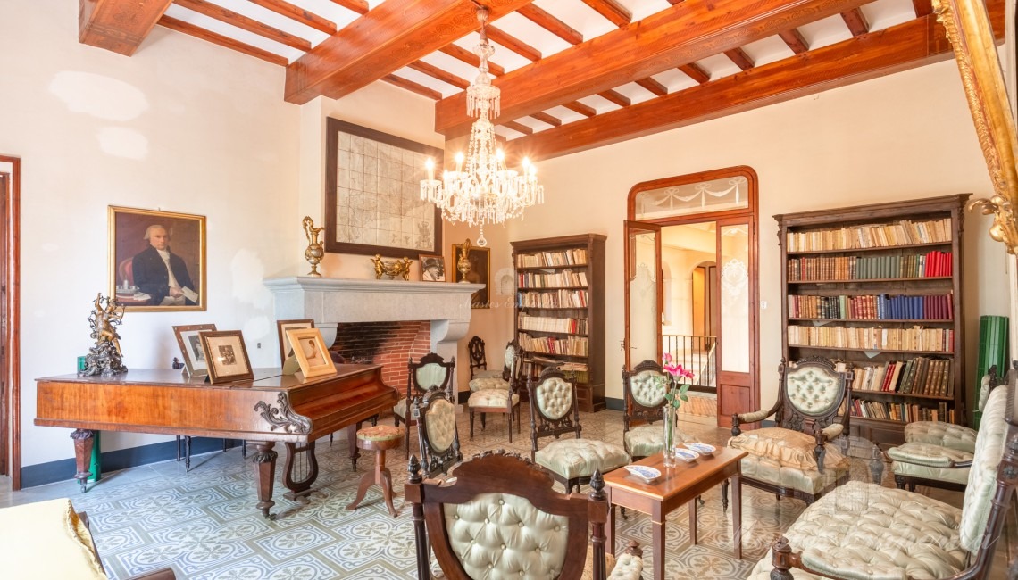 Salón de estar de la segunda planta 