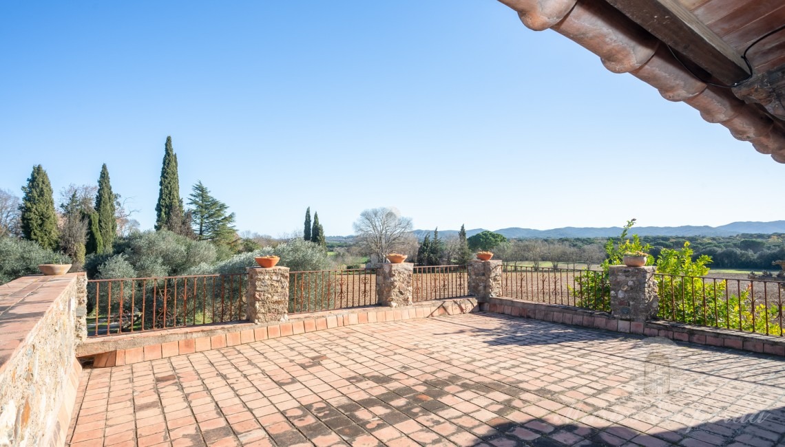 Terraza de la habitación 