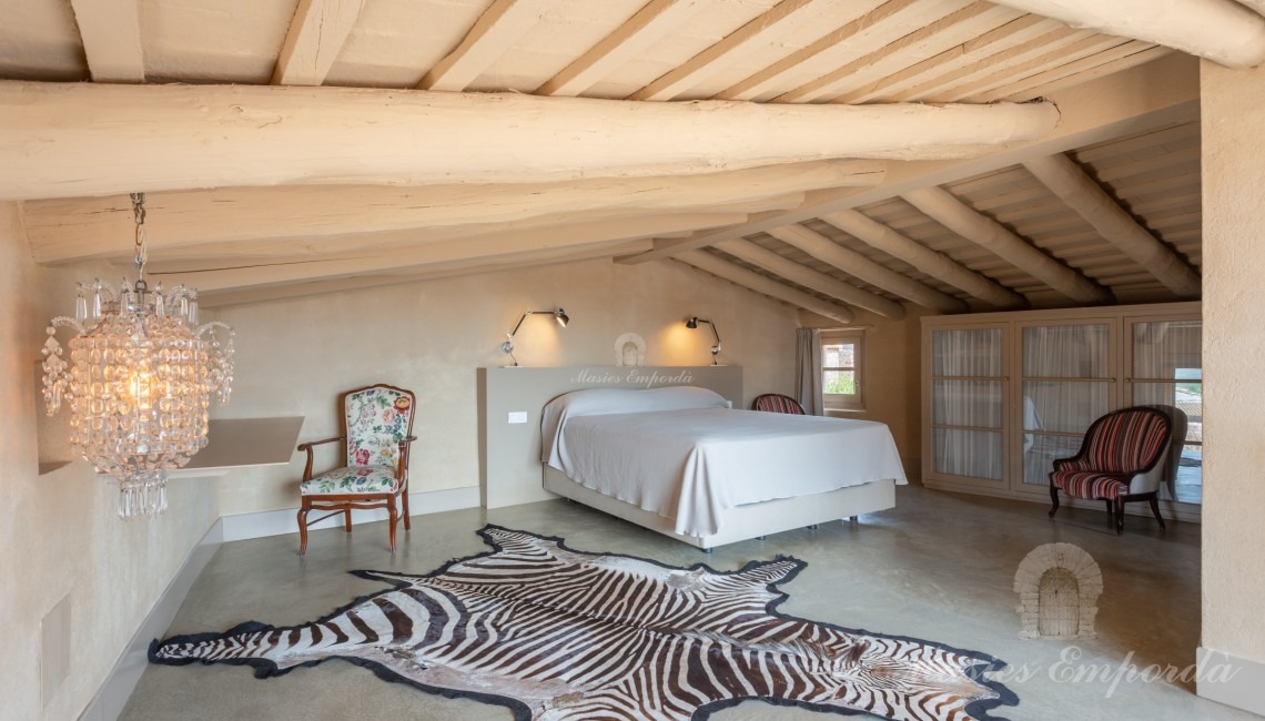 Suite de la buhardilla de la casa. 