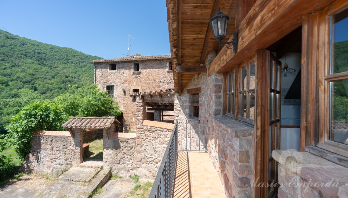 Terraza con vistas al valle 