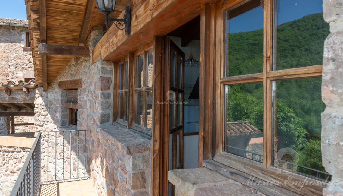 Terraza con vistas al valle 