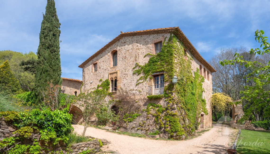 Vistas de la masía 