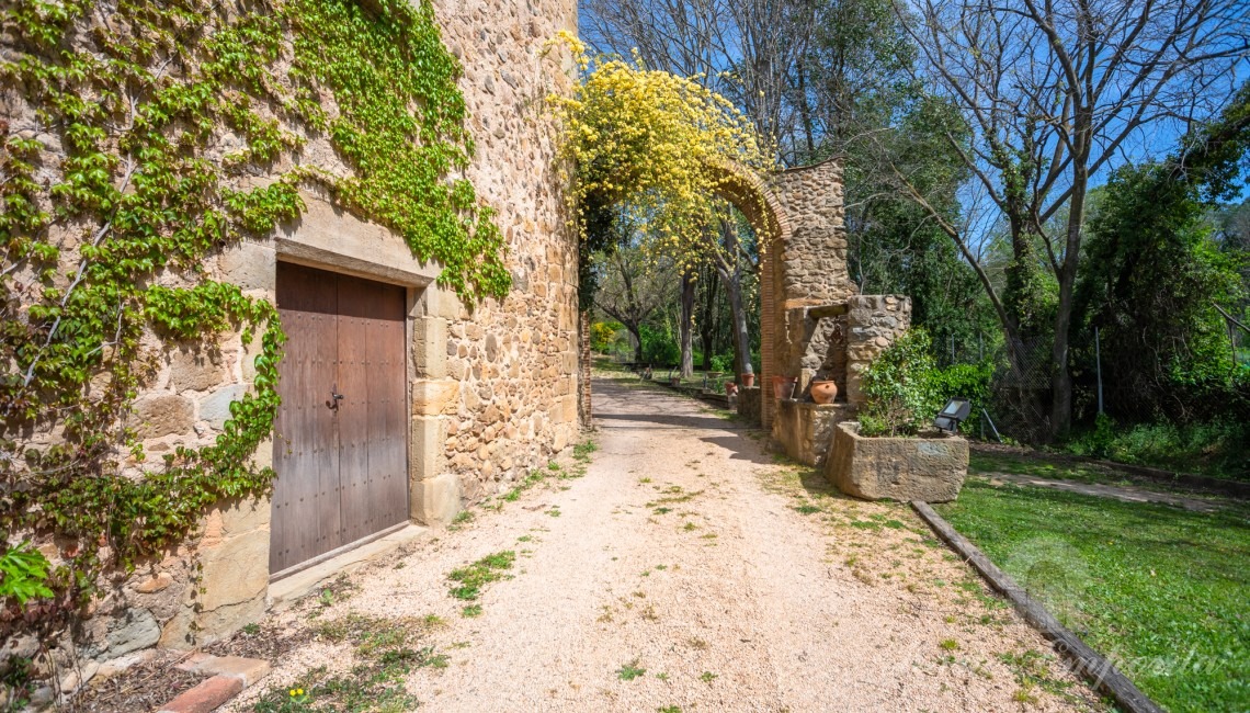 Vistas de la masía 