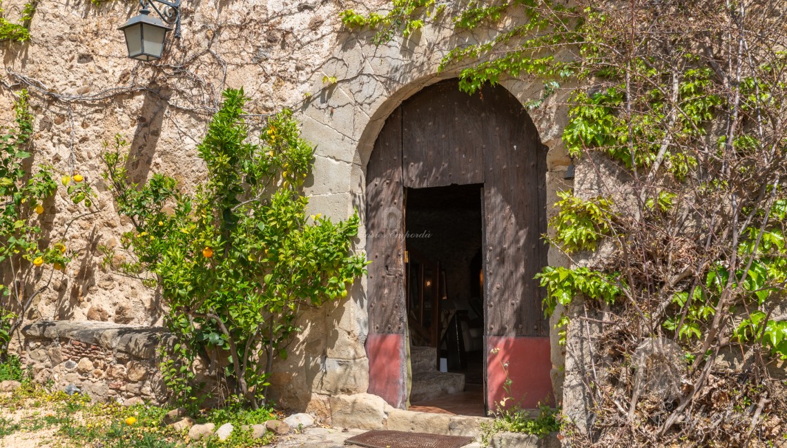 Puerta de la masía 