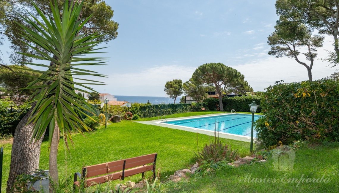 Vistas de la zona de la piscina