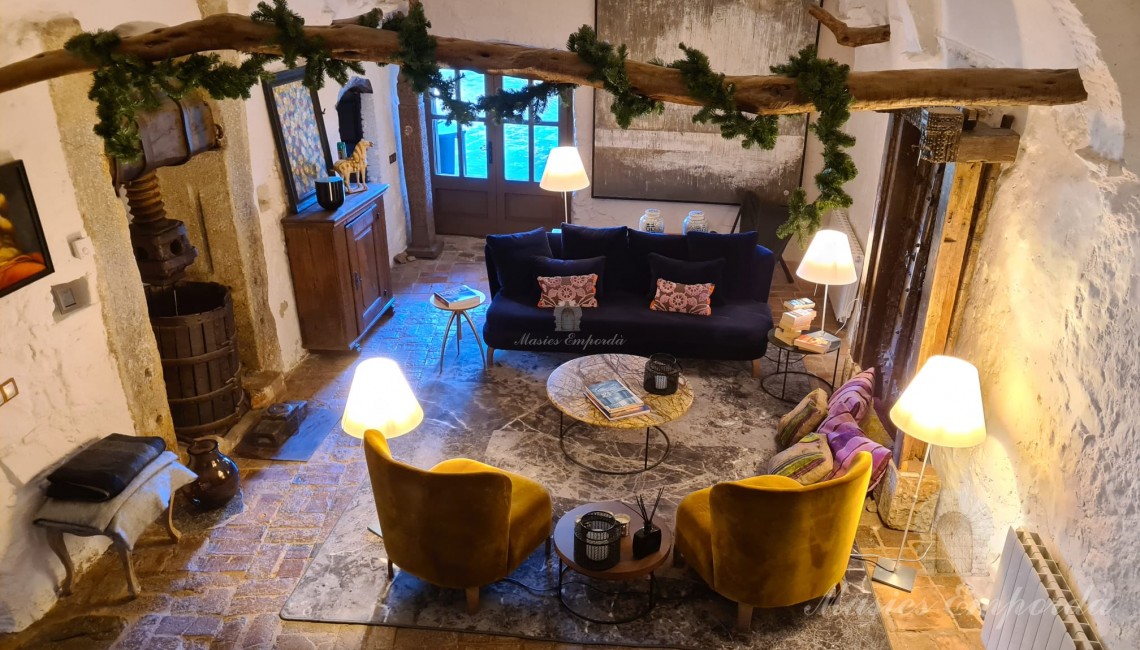 Salón de estar de la casa 
