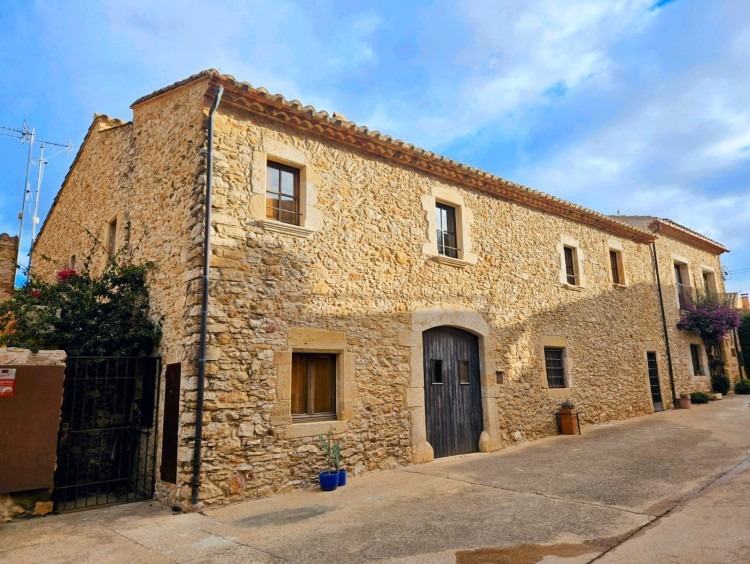 Fachada de la casa 