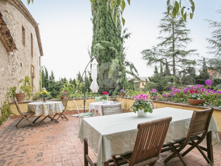 Terraza de la primera planta 
