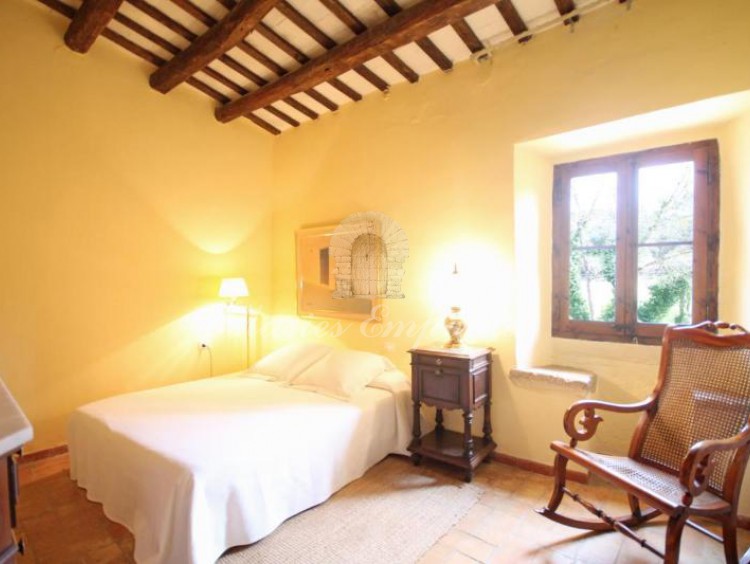 Una de las habitaciones de la casa. 