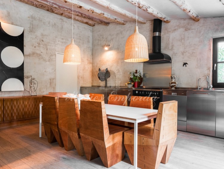 Cocina de la masía 