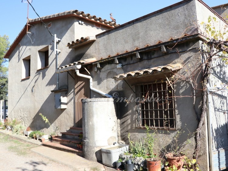 Vista de la casa