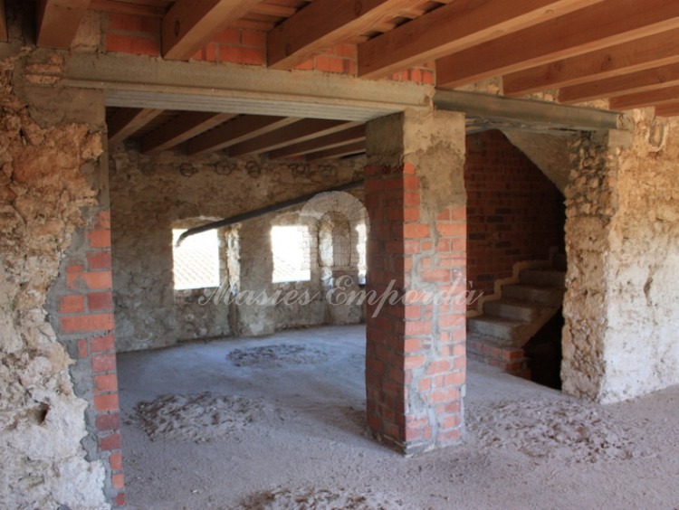 Estancias de la primera planta teóricas habitaciones. 