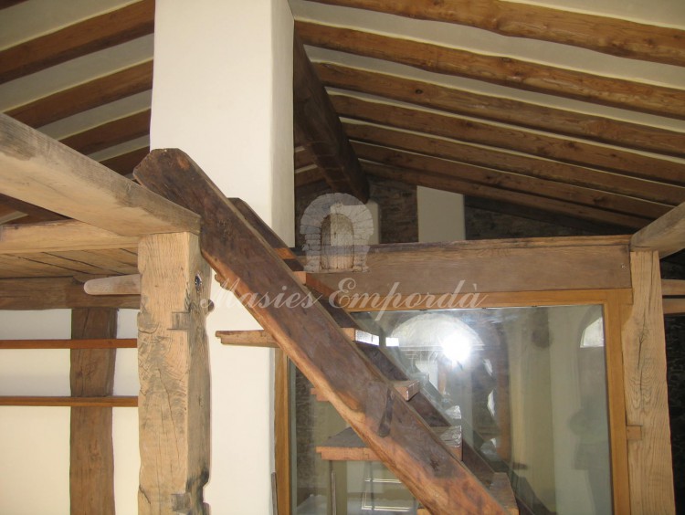 Detalles de la cubierta de la casa 