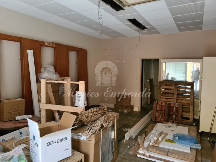 One of the ground floor premises