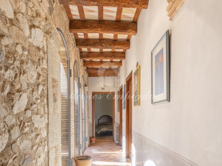 Pasillo de conexión de parte de la casa 