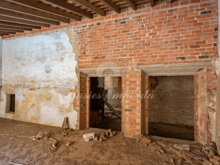 Terraza cubierta de la segunda planta